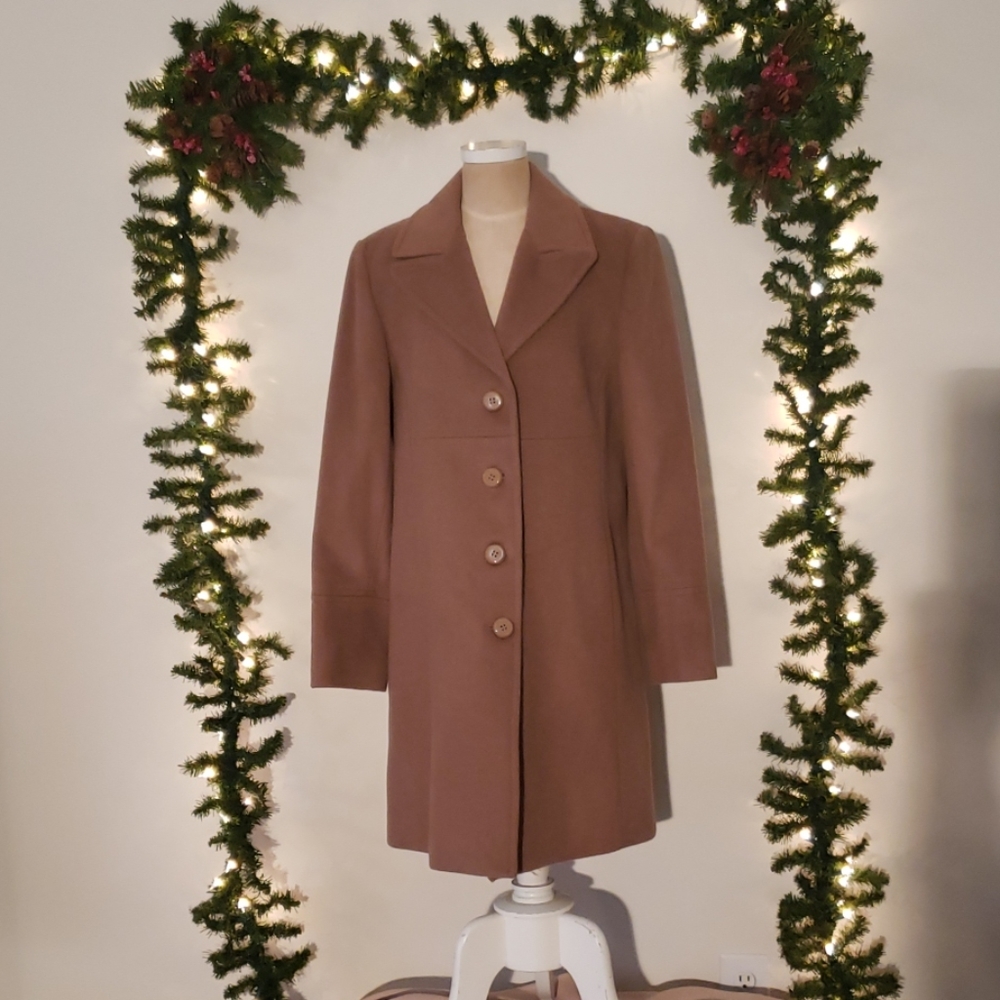 Wool Coat, single breasted